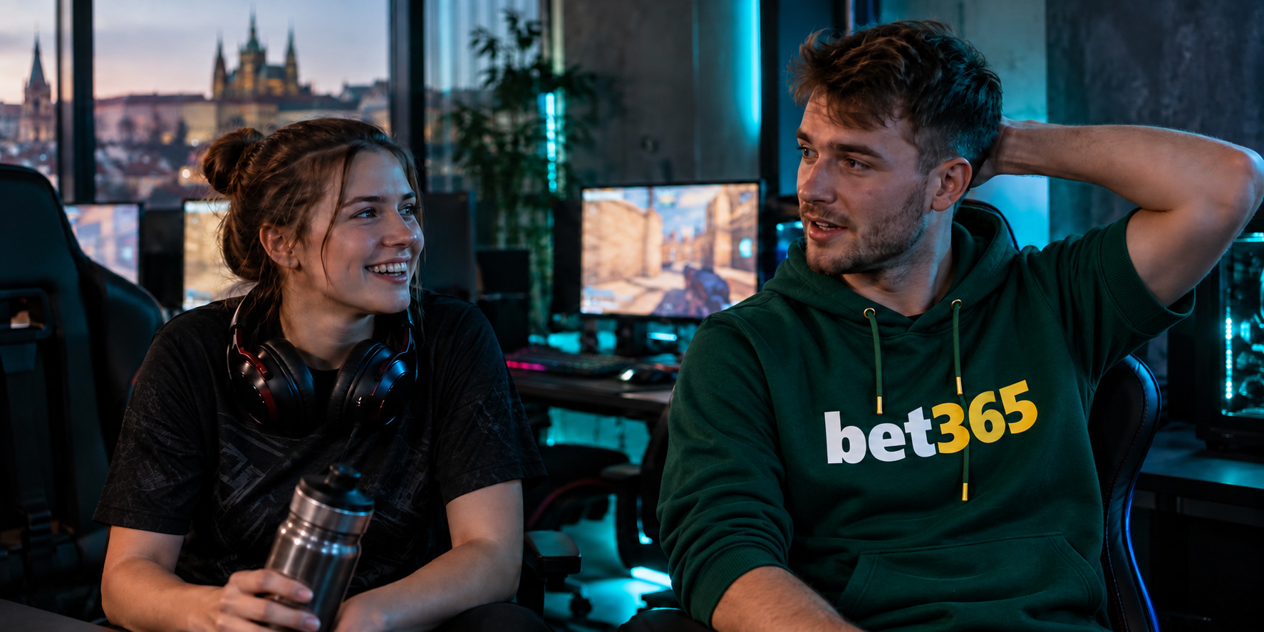 Čeští hráči esportu po tréninku